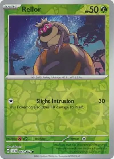 Rellor（TEF 023/162 Reverse Holo / Temporal Forces / Scarlet & Violet）