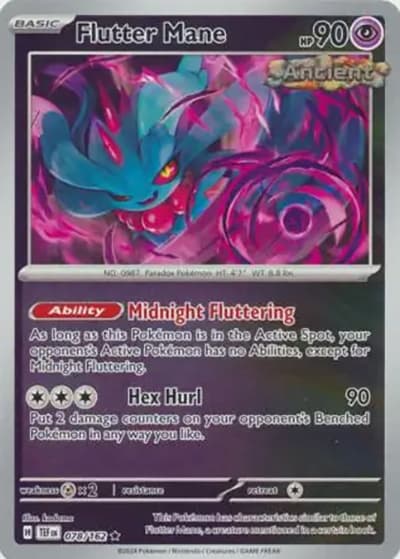 Flutter Mane（TEF 078/162 Reverse Holo / Temporal Forces / Scarlet & Violet）