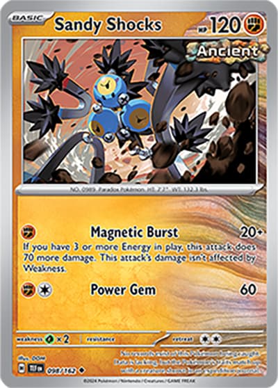 Sandy Shocks（TEF 098/162 Uncommon / Temporal Forces / Scarlet & Violet）