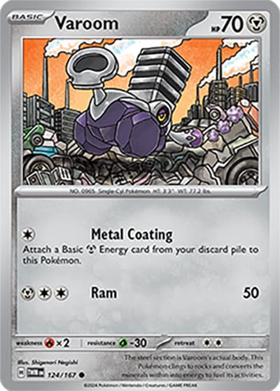 Varoom（TWM 124/167 Common / Twilight Masquerade / Scarlet & Violet）