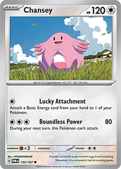 Chansey（TWM 133/167 Common / Twilight Masquerade / Scarlet & Violet）