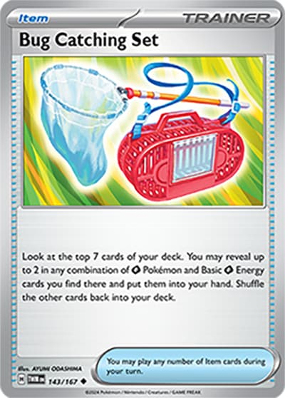 Bug Catching Set（TWM 143/167 Uncommon / Twilight Masquerade / Scarlet & Violet）