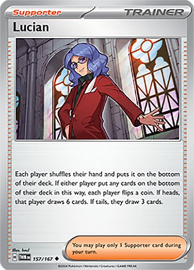 Lucian（TWM 157/167 Uncommon / Twilight Masquerade / Scarlet & Violet）