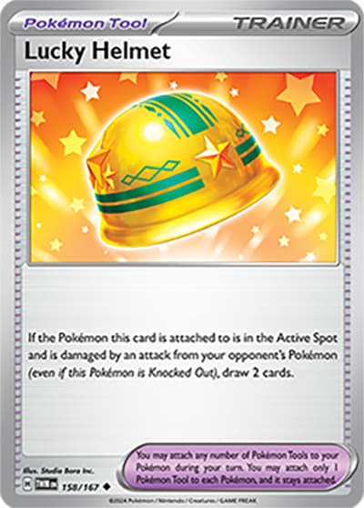 Lucky Helmet（TWM 158/167 Uncommon / Twilight Masquerade / Scarlet & Violet）