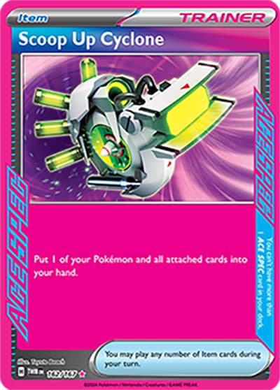 Scoop Up Cyclone（TWM 162/167 ACE SPEC rare / Twilight Masquerade / Scarlet & Violet）