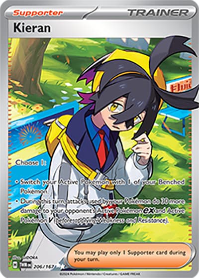Kieran（TWM 206/167 Ultra Rare / Twilight Masquerade / Scarlet & Violet）