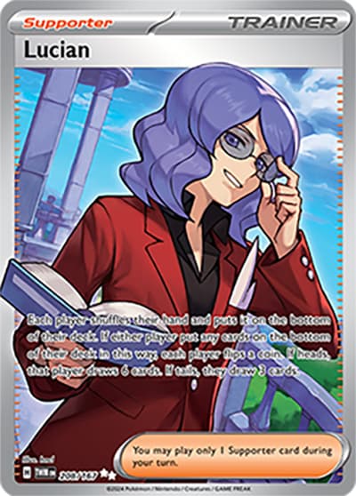Lucian（TWM 208/167 Ultra Rare / Twilight Masquerade / Scarlet & Violet）