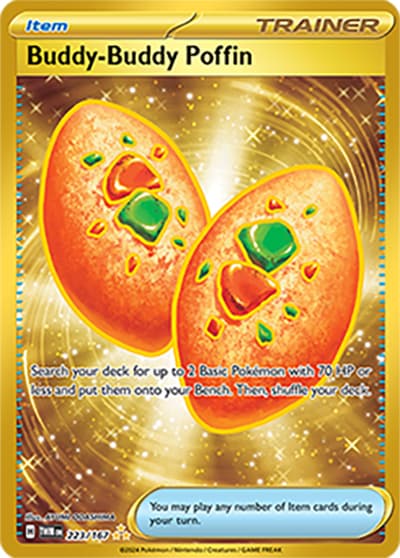 Buddy-Buddy Poffin（TWM 223/167 Hyper Rare / Twilight Masquerade / Scarlet & Violet）