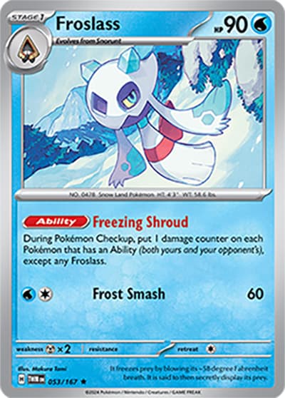 Froslass（TWM 053/167 Rare / Twilight Masquerade / Scarlet & Violet）