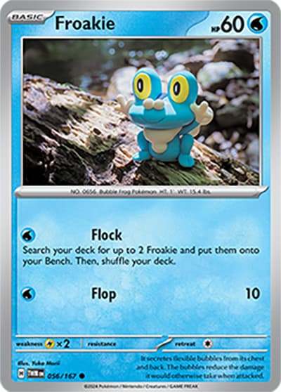 Froakie（TWM 056/167 Common / Twilight Masquerade / Scarlet & Violet）
