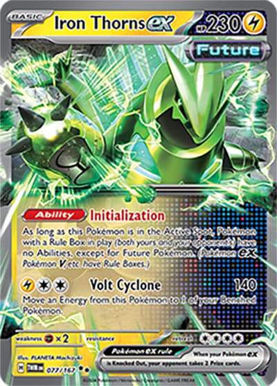 Iron Thorns ex（TWM 077/167 Double Rare / Twilight Masquerade / Scarlet & Violet）