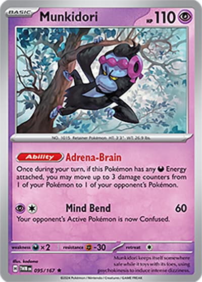 Munkidori（TWM 095/167 Rare / Twilight Masquerade / Scarlet & Violet）
