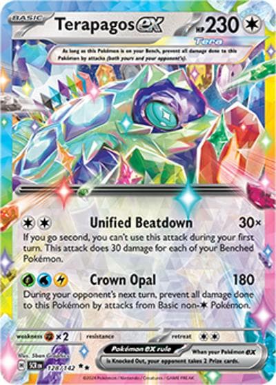 Terapagos ex（SCR 128/142 Double Rare / Stellar Crown / Scarlet & Violet）