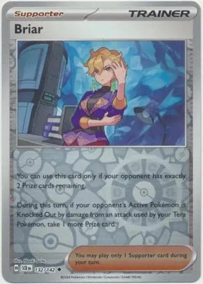 Briar（SCR 132/142 Reverse Holo / Stellar Crown / Scarlet & Violet）