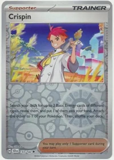 Crispin（SCR 133/142 Reverse Holo / Stellar Crown / Scarlet & Violet）