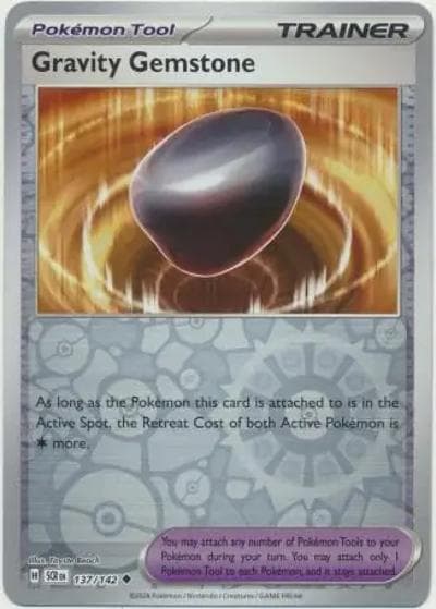 Gravity Gemstone（SCR 137/142 Reverse Holo / Stellar Crown / Scarlet & Violet）
