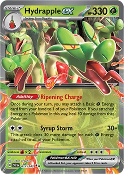 Hydrapple ex（SCR 014/142 Double Rare / Stellar Crown / Scarlet & Violet）