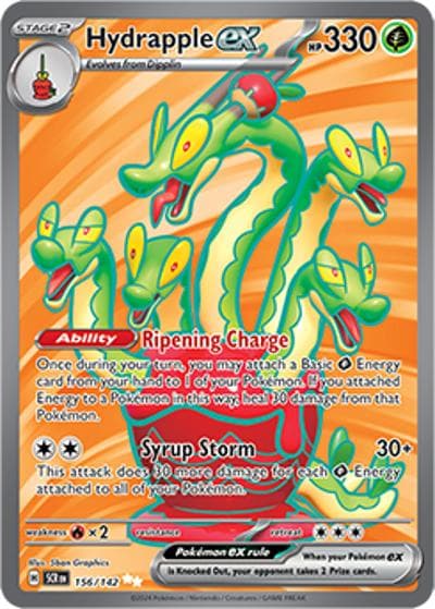 Hydrapple ex（SCR 156/142 Ultra Rare / Stellar Crown / Scarlet & Violet）