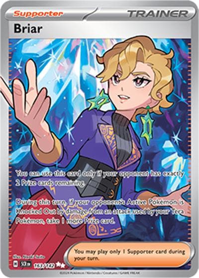 Briar（SCR 163/142 Ultra Rare / Stellar Crown / Scarlet & Violet）