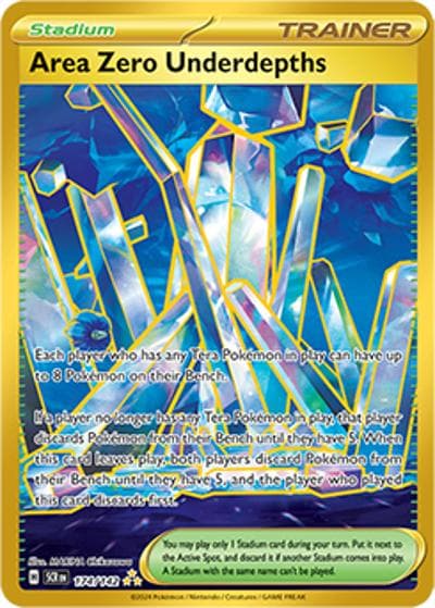 Area Zero Underdepths（SCR 174/142 Hyper Rare / Stellar Crown / Scarlet & Violet）