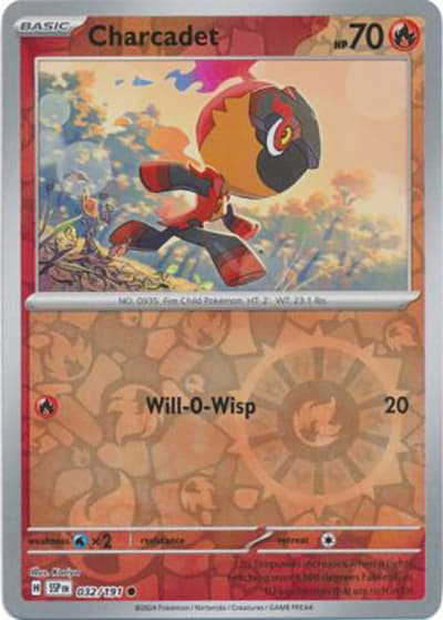 Charcadet（SSP 032/191 Reverse Holo / Surging Sparks / Scarlet & Violet）
