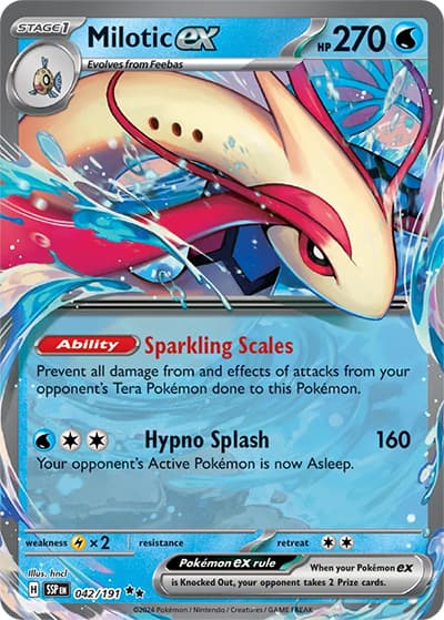 Milotic ex（SSP 042/191 Double Rare / Surging Sparks / Scarlet & Violet）