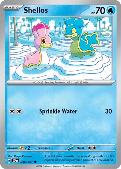 Shellos（SSP 046/191 Common / Surging Sparks / Scarlet & Violet）