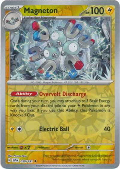 Magneton（SSP 059/191 Reverse Holo / Surging Sparks / Scarlet & Violet）