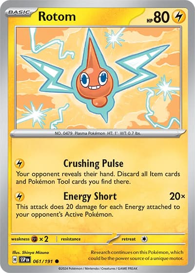 Rotom（SSP 061/191 Common / Surging Sparks / Scarlet & Violet）