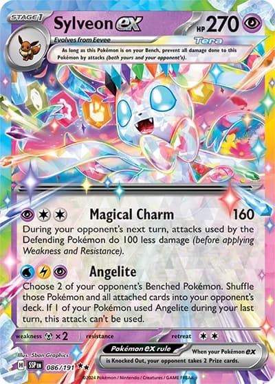 Sylveon ex（SSP 086/191 Double Rare / Surging Sparks / Scarlet & Violet）