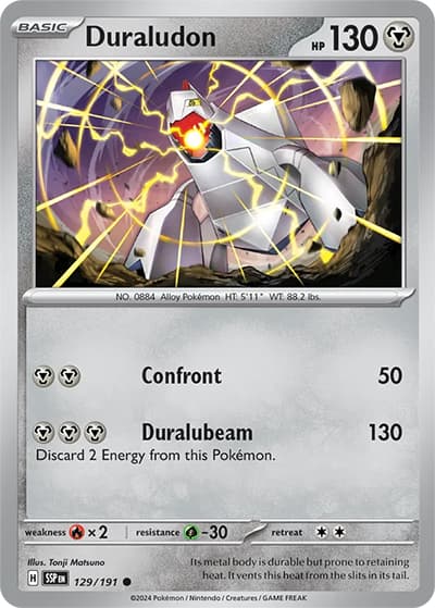 Duraludon（SSP 129/191 Common / Surging Sparks / Scarlet & Violet）
