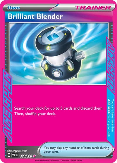 Brilliant Blender（SSP 164/191 ACE SPEC rare / Surging Sparks / Scarlet & Violet）