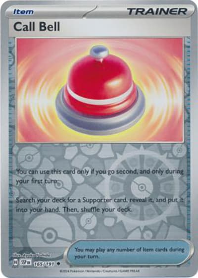 Call Bell（SSP 165/191 Reverse Holo / Surging Sparks / Scarlet & Violet）