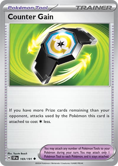 Counter Gain（SSP 169/191 Uncommon / Surging Sparks / Scarlet & Violet）