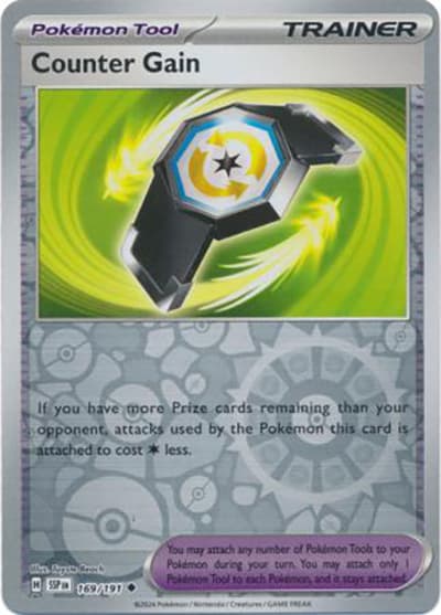 Counter Gain（SSP 169/191 Reverse Holo / Surging Sparks / Scarlet & Violet）