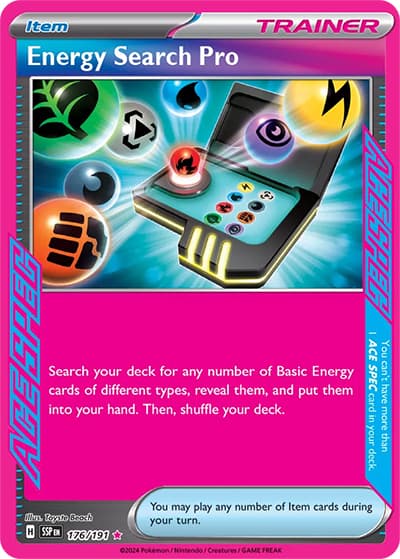 Energy Search Pro（SSP 176/191 ACE SPEC rare / Surging Sparks / Scarlet & Violet）