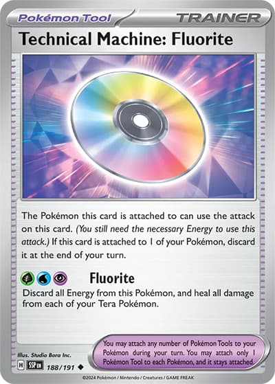 Technical Machine: Fluorite（SSP 188/191 Uncommon / Surging Sparks / Scarlet & Violet）