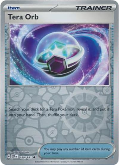 Tera Orb（SSP 189/191 Reverse Holo / Surging Sparks / Scarlet & Violet）