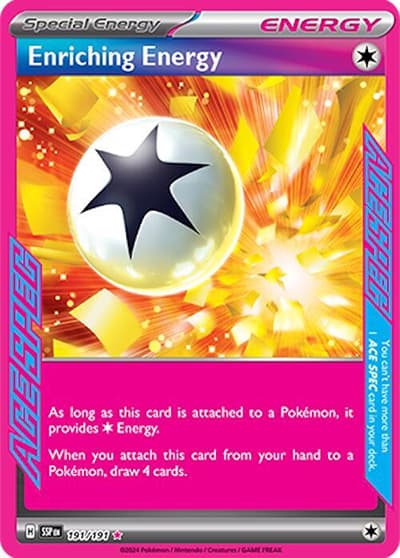 Enriching Energy（SSP 191/191 ACE SPEC rare / Surging Sparks / Scarlet & Violet）
