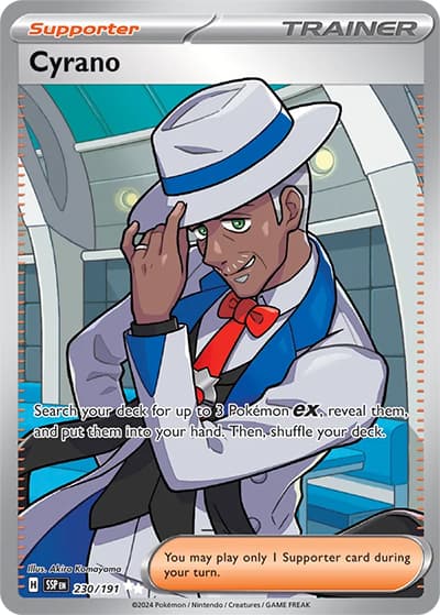 Cyrano（SSP 230/191 Ultra Rare / Surging Sparks / Scarlet & Violet）