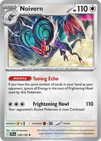 Noivern（JTG 128/159 Rare / Journey Together / Scarlet & Violet）