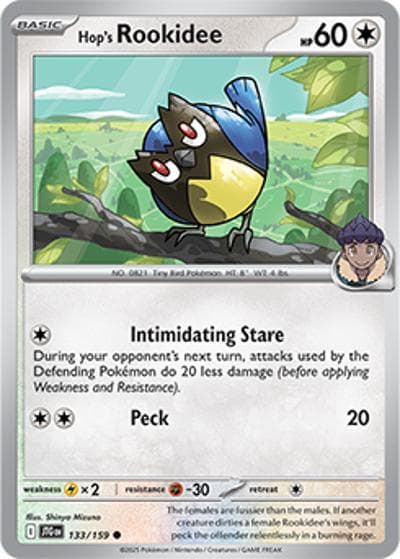 Hop's Rookidee（JTG 133/159 Common / Journey Together / Scarlet & Violet）