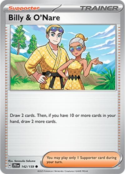 Billy and O'Nare（JTG 142/159 Common / Journey Together / Scarlet & Violet）