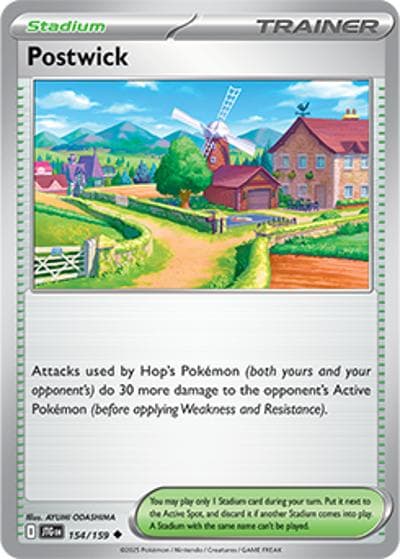 Postwick（JTG 154/159 Uncommon / Journey Together / Scarlet & Violet）