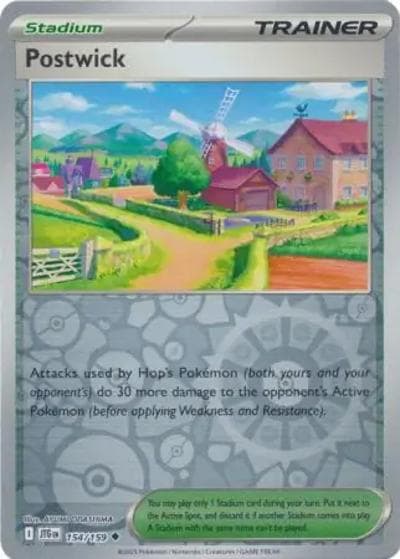 Postwick（JTG 154/159 Reverse Holo / Journey Together / Scarlet & Violet）