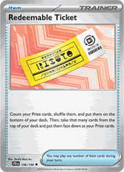 Redeemable Ticket