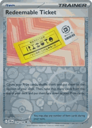 Redeemable Ticket