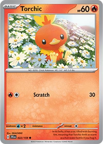 Torchic（JTG 022/159 Common / Journey Together / Scarlet & Violet）