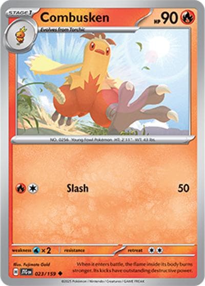 Combusken（JTG 023/159 Uncommon / Journey Together / Scarlet & Violet）