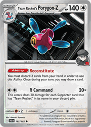 Team Rocket's Porygon-Z